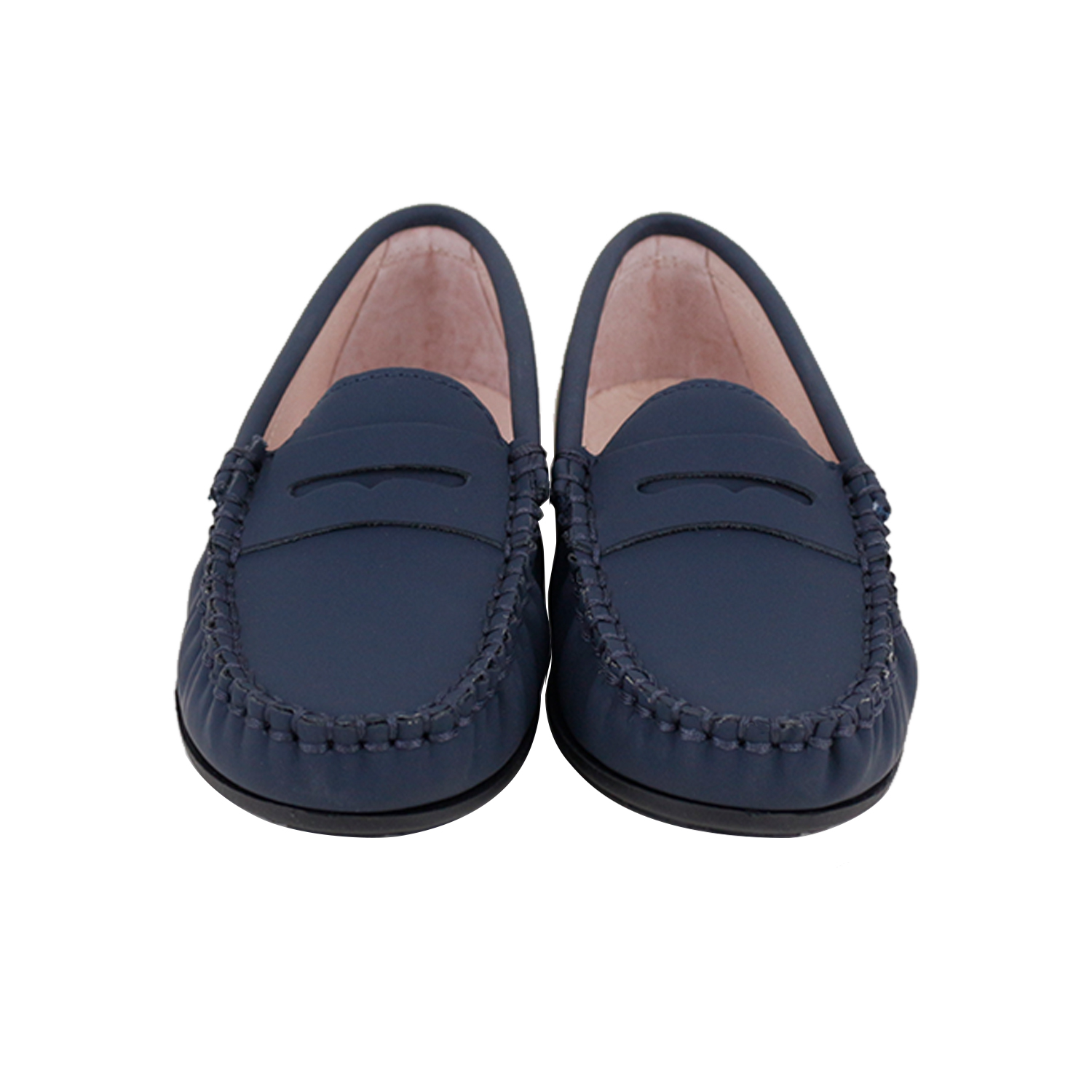 Loafer Navy Leather - נעלי PERROQUET